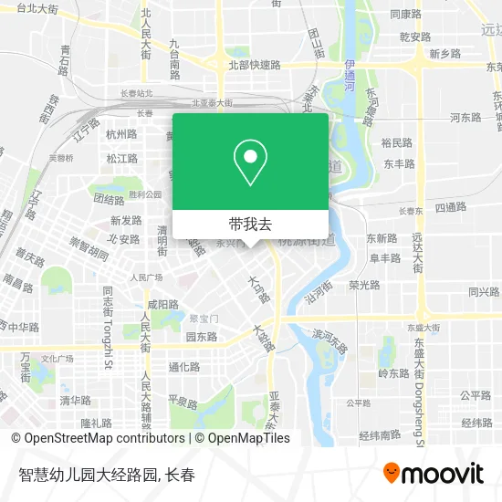 智慧幼儿园大经路园地图