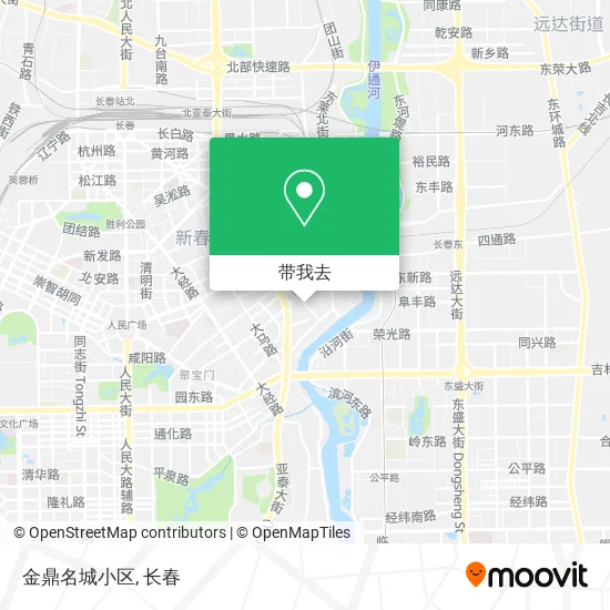 金鼎名城小区地图