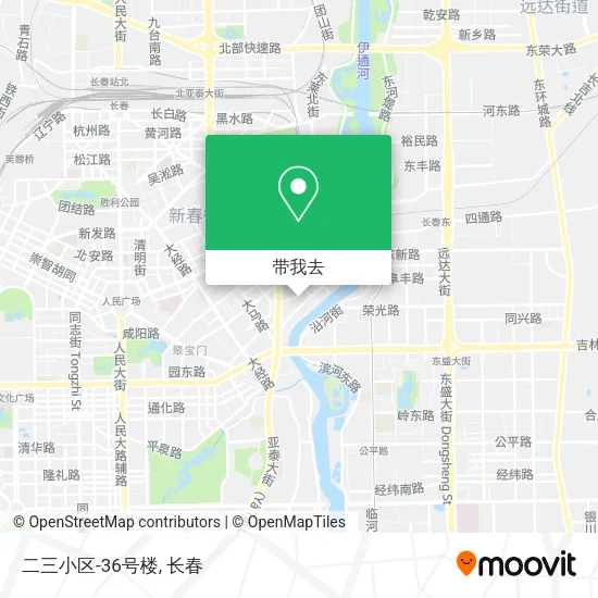 二三小区-36号楼地图