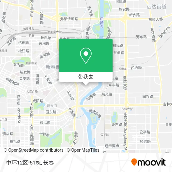 中环12区-51栋地图