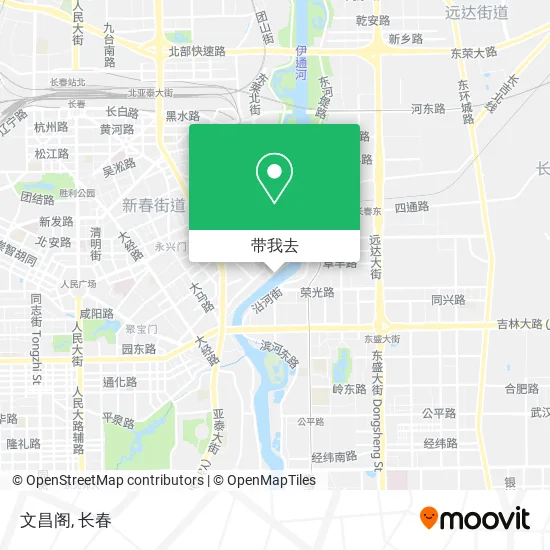 文昌阁地图