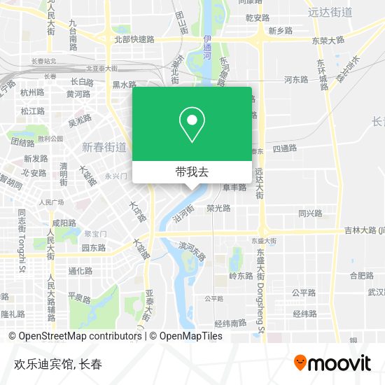 欢乐迪宾馆地图