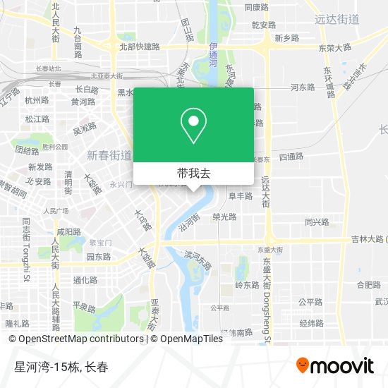 星河湾-15栋地图
