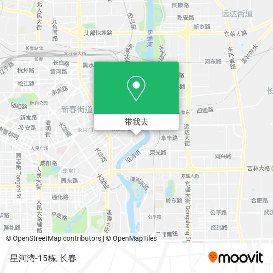 星河湾-15栋地图