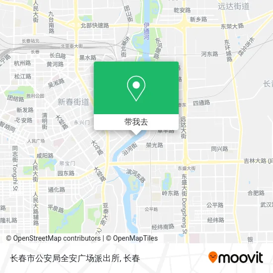 长春市公安局全安广场派出所地图