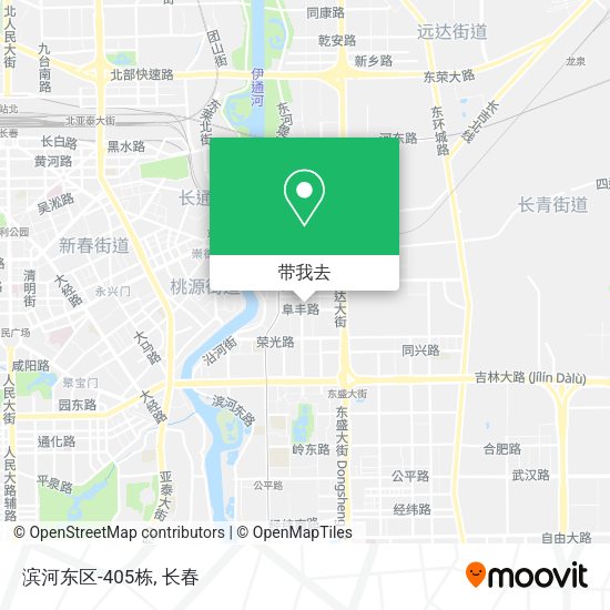 滨河东区-405栋地图
