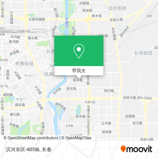 滨河东区-405栋地图