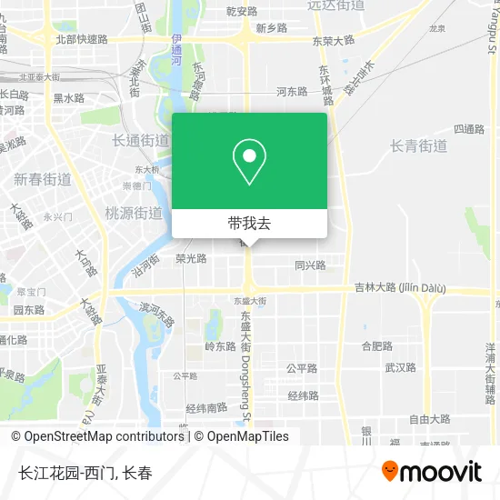 长江花园-西门地图