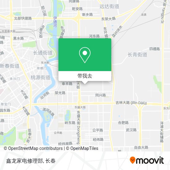 鑫龙家电修理部地图