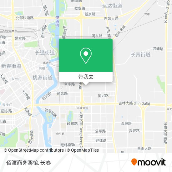 佰渡商务宾馆地图