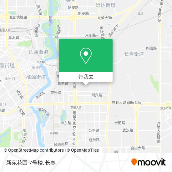 新苑花园-7号楼地图