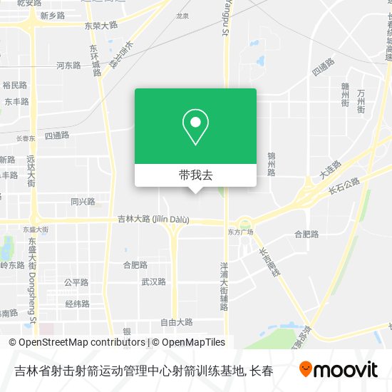 吉林省射击射箭运动管理中心射箭训练基地地图