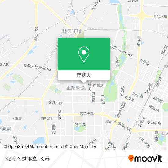 张氏医道推拿地图