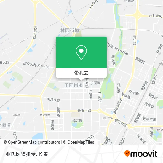 张氏医道推拿地图