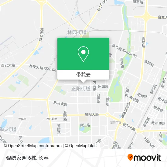 锦绣家园-6栋地图