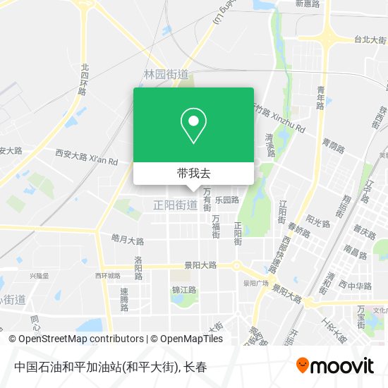 中国石油和平加油站(和平大街)地图
