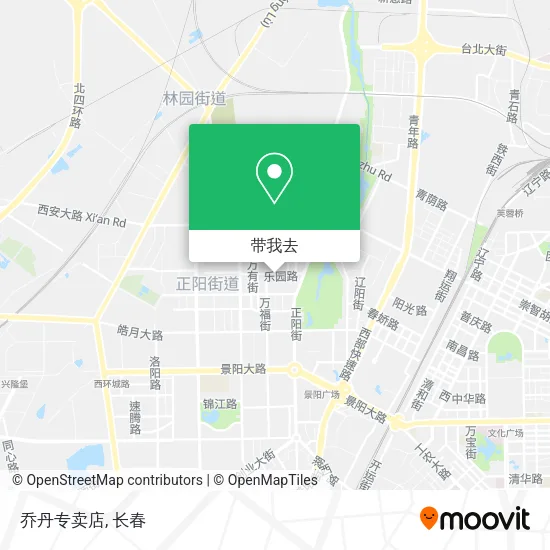 乔丹专卖店地图
