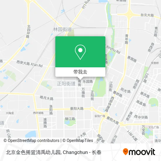 北京金色摇篮清禹幼儿园地图
