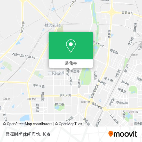 晟源时尚休闲宾馆地图