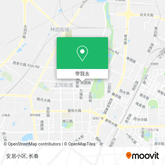 安居小区地图