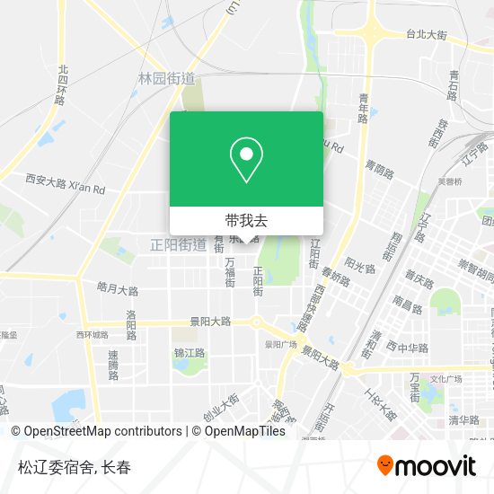 松辽委宿舍地图