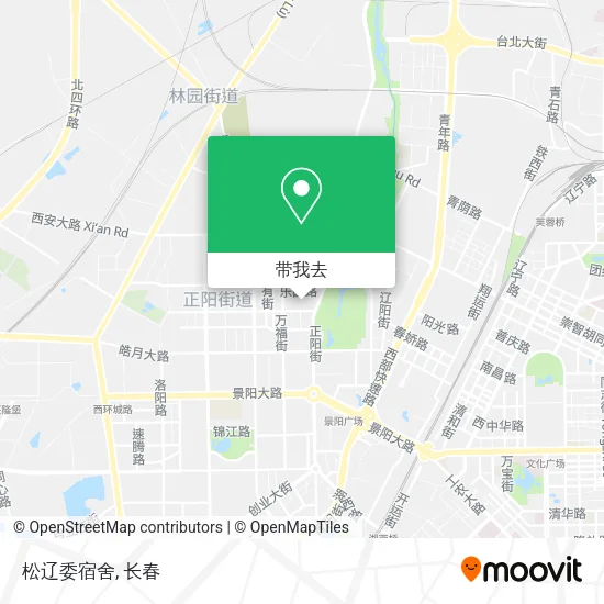 松辽委宿舍地图