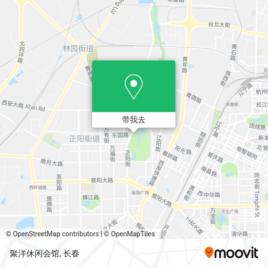 聚洋休闲会馆地图