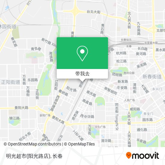 明光超市(阳光路店)地图