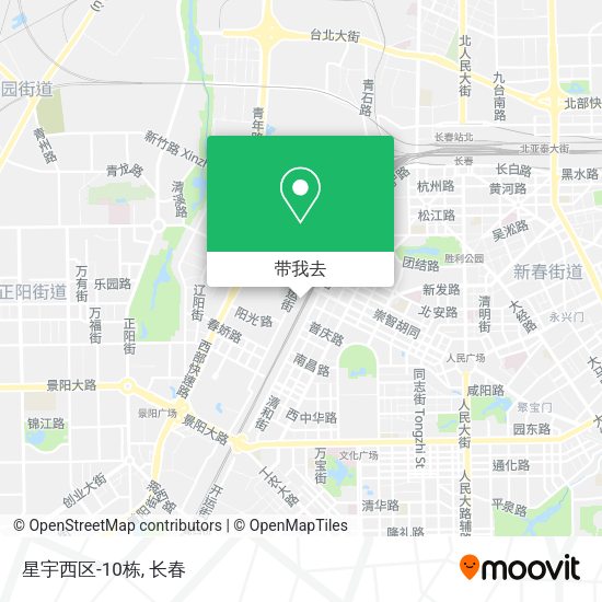 星宇西区-10栋地图