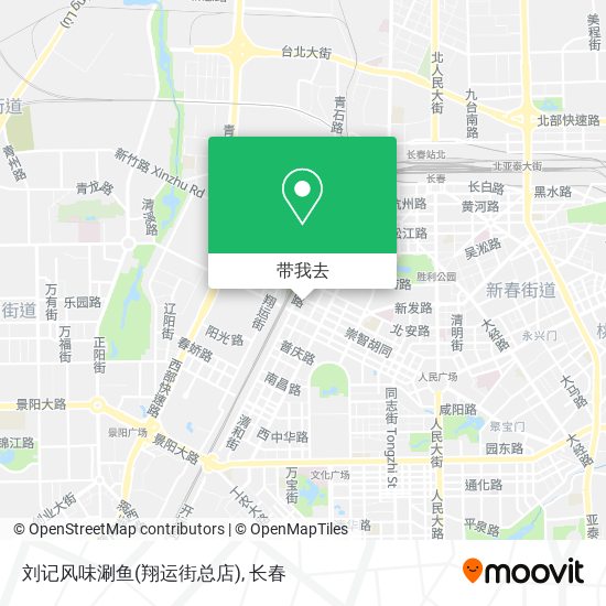 刘记风味涮鱼(翔运街总店)地图