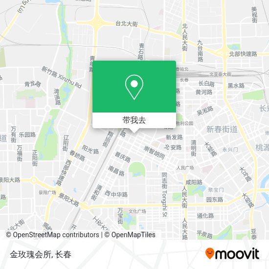 金玫瑰会所地图