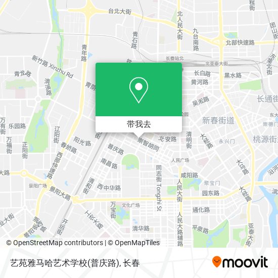 艺苑雅马哈艺术学校(普庆路)地图