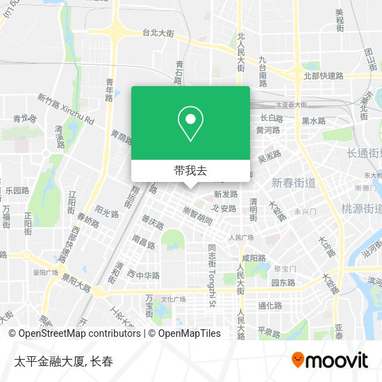 太平金融大厦地图