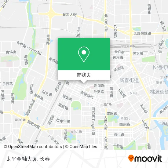 太平金融大厦地图