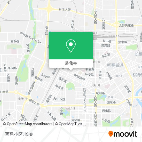 西昌小区地图