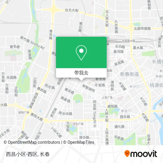 西昌小区-西区地图