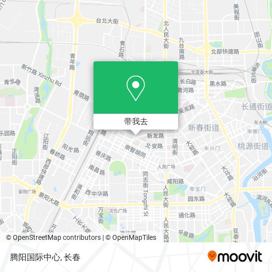 腾阳国际中心地图