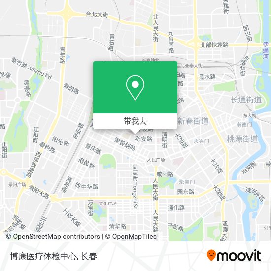 博康医疗体检中心地图