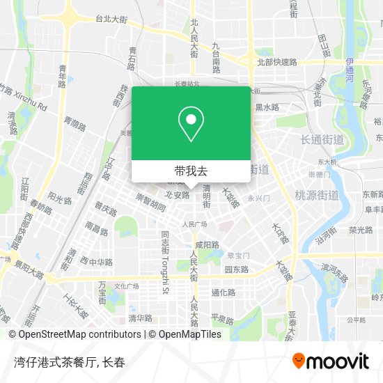 湾仔港式茶餐厅地图