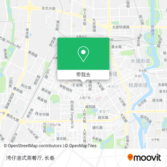 湾仔港式茶餐厅地图