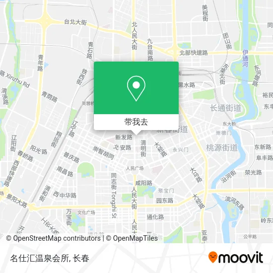 名仕汇温泉会所地图