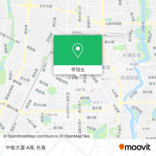 中银大厦-A座地图