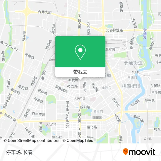 停车场地图