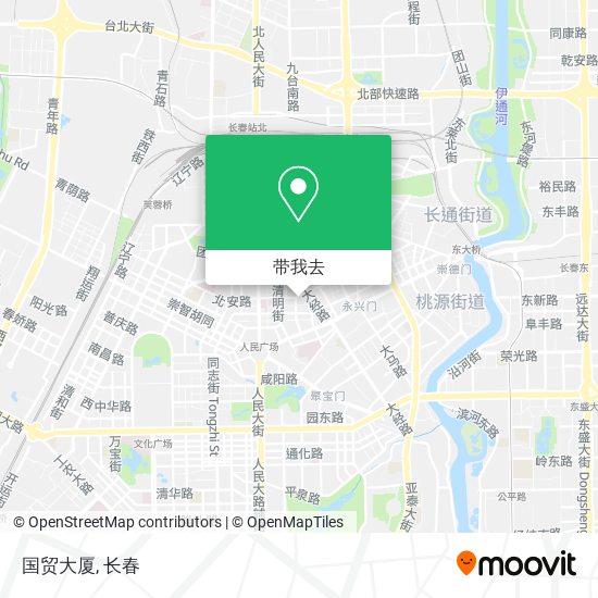 国贸大厦地图