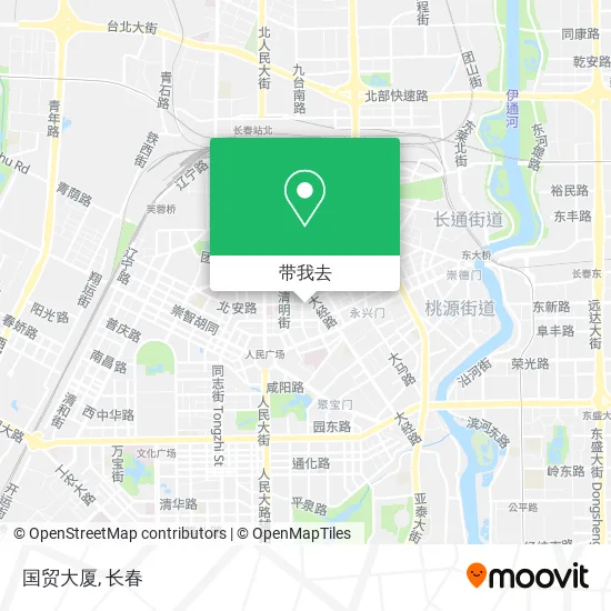 国贸大厦地图