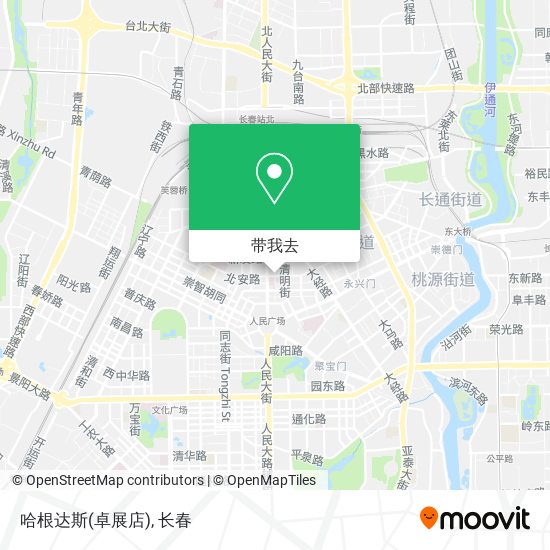 哈根达斯(卓展店)地图