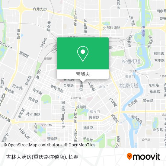 吉林大药房(重庆路连锁店)地图