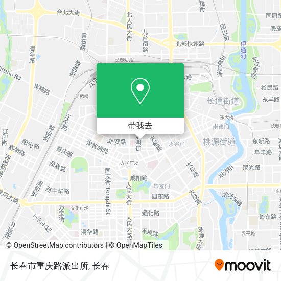 长春市重庆路派出所地图