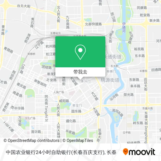 中国农业银行24小时自助银行(长春百庆支行)地图