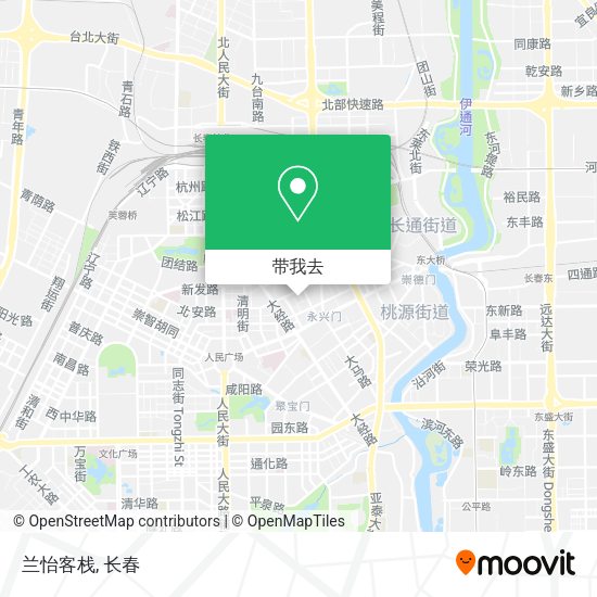 兰怡客栈地图